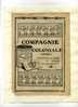 -" COMPAGNIE GENERALE CHOCOLATS ET THES" . PAGE DE PUB. DU DEBUT DU XXe S. COLLEE SUR PAPIER - Autres & Non Classés