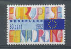 PAESI BASSI  1992  MESSA IN VIGORE DELLA MARCA UNICA EUROPEA. MNH** YT 1413 - EU-Organe