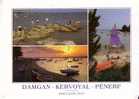 DAMGAN  -  KERVOYAL   PENERF  -  3 Vues -  Les Plages - Damgan