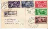 NZ110/ Empire Conf. Wellington 1936. Satzbrief, Sonderstempel - Cartas & Documentos