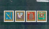 LIECHTENSTEIN:1977:Timbre S N°617/20 NSC.Série Complète.Joyaux Impériaux.(III).Objets Du Trésor Du Château Impérial D - Unused Stamps