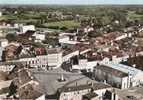 D01 - PONT DE VAUX  - VUE AERIENNE   -  Place Joubert  -  (GF) - Pont-de-Vaux