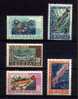 URUGUAY STAMP MNH Marine Life Fish Octopus Squid SCOTT   #c335-39 - Crustaceans