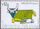 URUGUAY STAMP MNH Cattle Cow Natural Food Dairy Milk SCOTT   #2004 - Boerderij