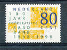 PAESI BASSI  1998  CENTENARIO DELLA BANCA COOPERATIVA  "RABOBANK". MNH** - Andere & Zonder Classificatie