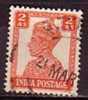 P3404 - BRITISH COLONIES INDIA Yv N°167 - 1936-47 Koning George VI