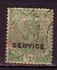 P3383 - BRITISH COLONIES INDIA SERVICE Yv N°55 - 1911-35 Roi Georges V