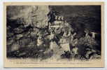 I5 - LA BALME-les-GROTTES - Intérieur Des Grottes - Salle Du Dôme Et Montée Du Calvaire (carte Animée De 1913) - La Balme-les-Grottes