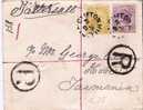 Vic116/ Clifton 1901, Einschreiben Mit Victoria Two + Three Pence - Hobart - Briefe U. Dokumente