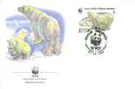W0861 Ours Polaire Thalarctos Maritimus URSS 1987 FDC WWF - Ours