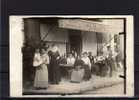 93 AULNAY SOUS BOIS Carte Photo, Maison Mercier, Café Du Centre, Terrasse, Beau Plan, Magasin, 192? - Aulnay Sous Bois