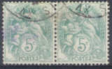Lot N°6457   Paire Du N°111, Type ? - 1900-29 Blanc