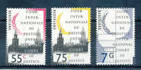 PAESI BASSI  1989  SERVIZIO. CORTE INTERNAZIONALE DELLA GIUSTIZIA A L´AJA. PALAZZO DELLA PACE. FULL SERIE MNH** - Dienstmarken