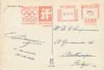 Jeux  Olympiques 1968   Pays- Bas    EMA Metercancel Freistempel - Zomer 1968: Mexico-City