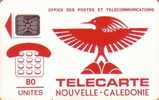 Télécarte - Nouvelle-Calédonie - 80 Unités - Nueva Caledonia