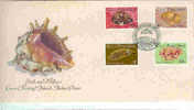 Cocos Islands  1986 Shells  4,50,60,$ 2  FDC - Kokosinseln (Keeling Islands)