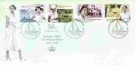 Cocos Islands  2004 Royal Visit  50th Ann FDC - Kokosinseln (Keeling Islands)