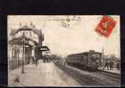 93 ST OUEN Gare, Intérieur, Train Vapeur à Quai, Ed Abeille 26, 1918 - Saint Ouen