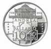 ITALIA REPUBBLICA ITALIANA - ANNO 2008 - V CENTENARIO  DI ANDREA PALLADIO - 10 EURO  ARGENTO PROOF - Italia