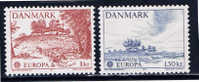 DK Dänemark 1977 Mi 639-40** EUROPA - Nuovi