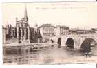 11 -  LIMOUX  -  L´abside De L´église St-Martin Et Le Pont - Limoux