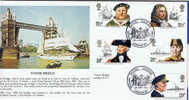 GB Großbritannien 1982 Mi 918-22 FDC Admiräle - Ohne Zuordnung