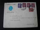 2 Lettres Du Portugal Pour La France 1947 - 1950 - Postmark Collection