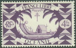 FRENCH OCEANIA..1942..Michel # 177...MLH. - Neufs