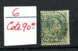 Monaco  6 Superbe Cachet 1890  Cote 90 € - Otros & Sin Clasificación