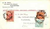 AUS273 / Probeflug UK.,ex.Wagga Wagga,Georg V M.79C/78C - Storia Postale