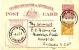 AUS288 / Georg V, PC 22+Marke Luftpost Mc Kinlay-Wilson Point - Postal Stationery