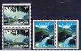 N Norwegen 1977 Mi 742-43** EUROPA - Unused Stamps