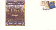 AUSTRALIA : 1988 : Post. Stat. : ORGANISED PHILATELY : TIMBRE,STAMP,ALBUM, - Enteros Postales