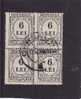 M1900 , Roumanie 2007, Bloc De Quatre , Oblitere - Postage Due