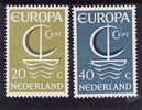 Pays-Bas 1966 -  Yv.no.837/8 Neufs** - 1966