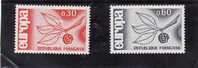 France , Yv.no.1455/6 ,  Neufs** - 1965