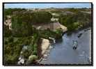 95 VAUREAL, Vue Aérienne Panoramique De La Plage, CPSM 10x15, Ed Lapie, Dos Vierge - Vauréal