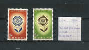 Luxembourg 1964 - Yv. 648/49 Postfris/neuf/MNH - Neufs