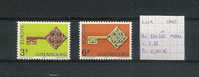 Luxembourg 1968 - Yv. 724/25 Postfris/neuf/MNH - Ungebraucht