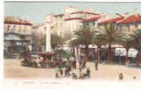 CPA - ANTIBES - LA PLACE NATIONALE - L. L. - 713 - ANIMEE - A LA SAMARITAINE - PRECURSEUR - Antibes - Old Town