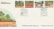 Christmas Island 1980  Phosphate Part II FDC - Christmas Island