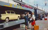 Chemins De Fer - Gares - Trains - Voitures - Automobile -R672 - Train Uto Couchettes - Semi Moderne Petit Format - état - Bahnhöfe Mit Zügen