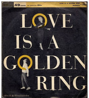 * 7" * RAY BUCKINGHAM LOVE IS A GOLDEN RING (USA 1957) Jukebox Single On Bell - Sonstige - Englische Musik