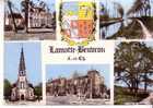 LA MOTTE BEUVRON -  5 Vues : St Maurice, Le Canal, L´Eglise, L´Hôtel De Ville, Le Chêne Des Amoureux - Blason - Lamotte Beuvron