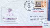 USA-FRANCE-CHICAGO PARIS AIR FRANCE-INAUGURATION PAR BOING 707 INTERCONTINENTAL - 2c. 1941-1960 Covers