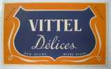 BUVARD-BOISSON VITTEL DELICES- - Alimentare