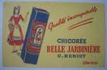 Delcampe - BUVARD-CHICOREE BELLE JARDINIERE- - Caffè & Tè