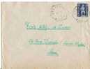 Algérie. Lettre Ben Aknoun / Alger 1954 ( Agence Postale ). - Brieven En Documenten
