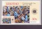 LESOTHO  CARTE MAXIMUM NUM.YVERT  538 LA JOURNEE DU COMMONWEALTH - Lesotho (1966-...)