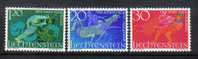 LIECH29 - LIECHTENSTEIN 1967 : Leggende Serie N. 422/24  *** - Fairy Tales, Popular Stories & Legends